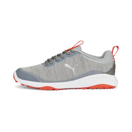 Fusion Pro Mens Golf Shoes Grey/Silver/Red