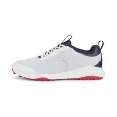 Fusion Pro Mens Golf Shoes White/Blue/Red