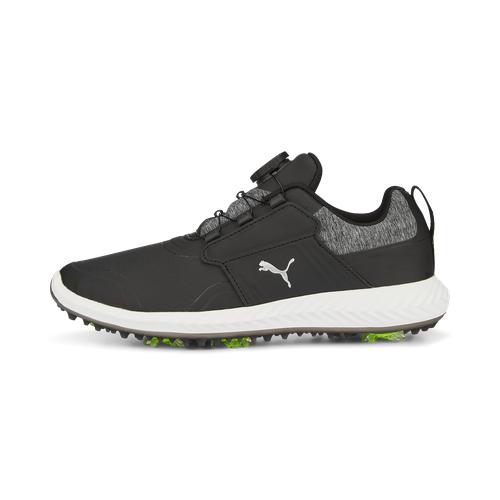 Ignite PWRCage Junior Golf Shoes Black/Silver