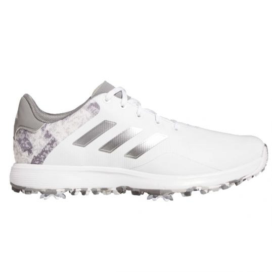 S2G 23 Mens Golf Shoes White/Silver/Grey Mens UK 9.5 Standard White/Silver/Grey