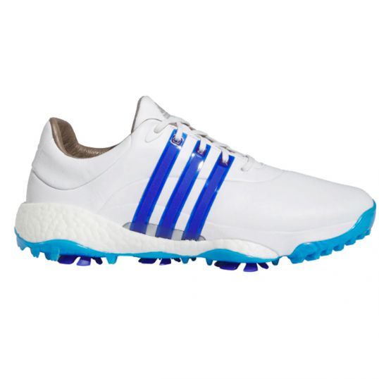 Tour360 22 Mens Golf Shoes White/Blue/Silver