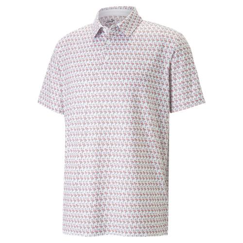 Mattr Flamingo Polo White/Pink