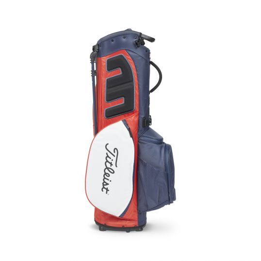 Players 5 StaDry Stand Bag Navy/Red/White