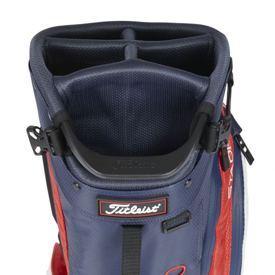 Players 5 StaDry Stand Bag Navy/Red/White