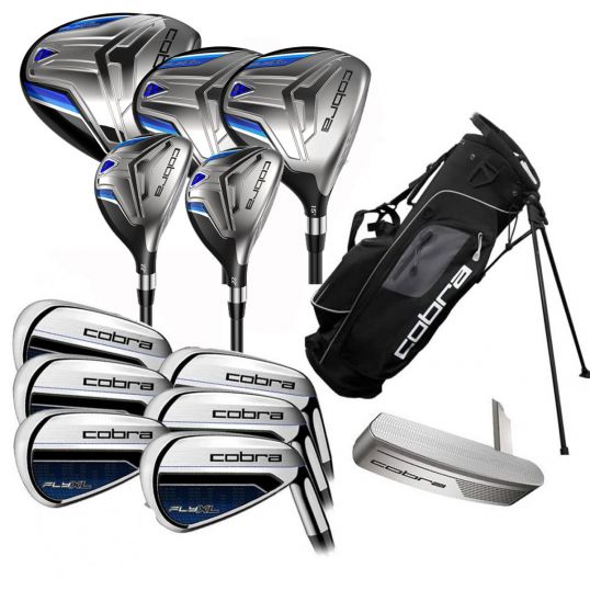 Fly XL 13 Piece Mens Package Set Stand Bag Graphite/ Steel Shafts