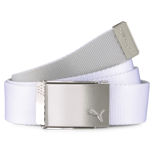 Reversible Web Belt Bright White