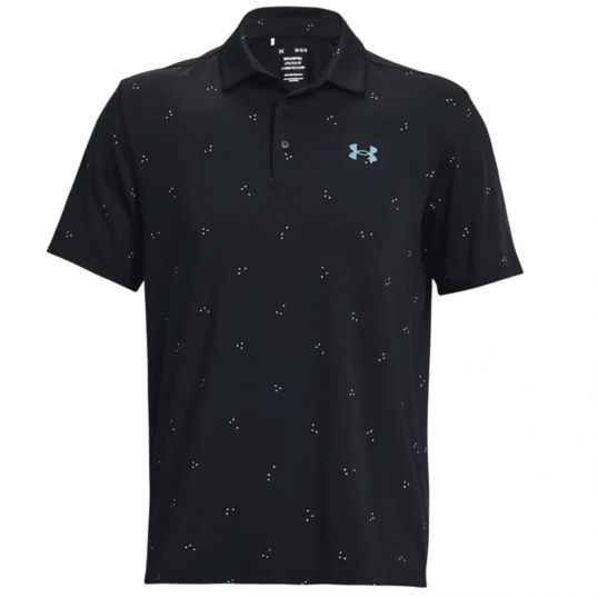 Playoff 3.0 Printed Polo Black