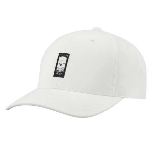 Fresh Marble Adjustable Golf Cap Mens Adjustable White/Black