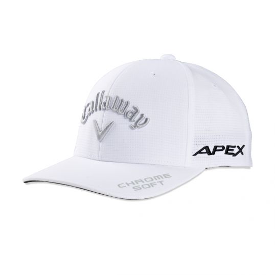 Tour Authentic Performance Pro Cap 2023 Mens Adjustable White/Grey