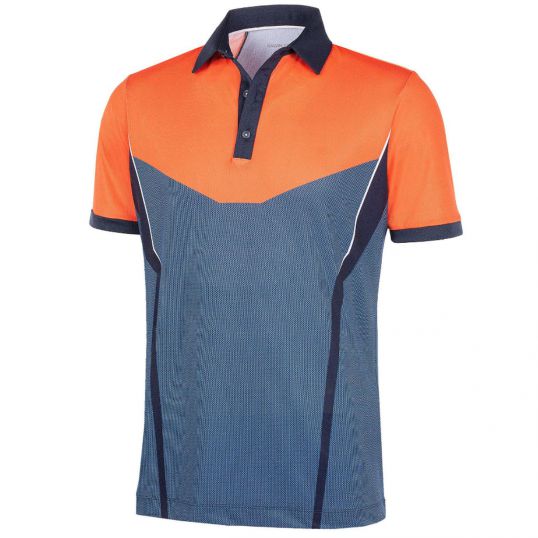 Mateus Polo Orange/Navy/White