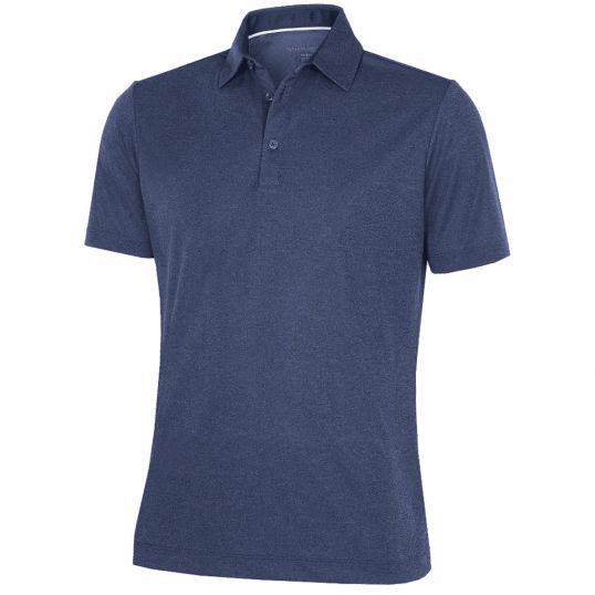 Marv Polo Navy Melange