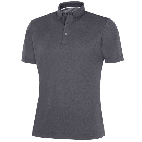 Marv Polo Black Melange