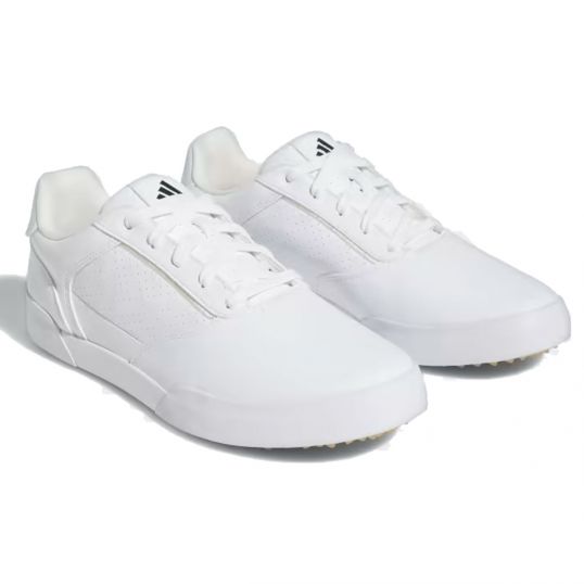 Retrocross Mens Golf Shoes White/Black/White