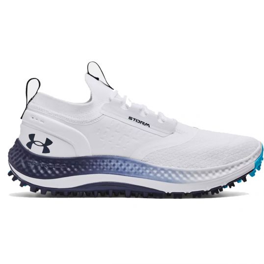 Charged Phantom SL Mens Golf Shoes White/Blue