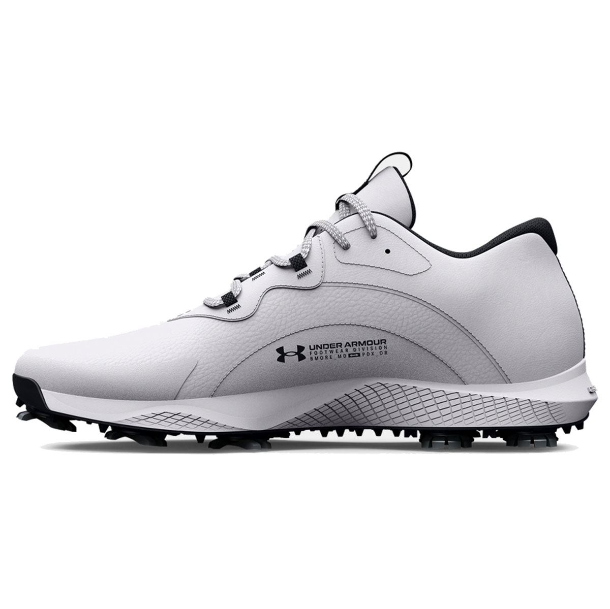 Product Image for Charged Draw 2 Wide Mens Golf Shoes White