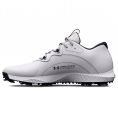 Charged Draw 2 Wide Mens Golf Shoes White