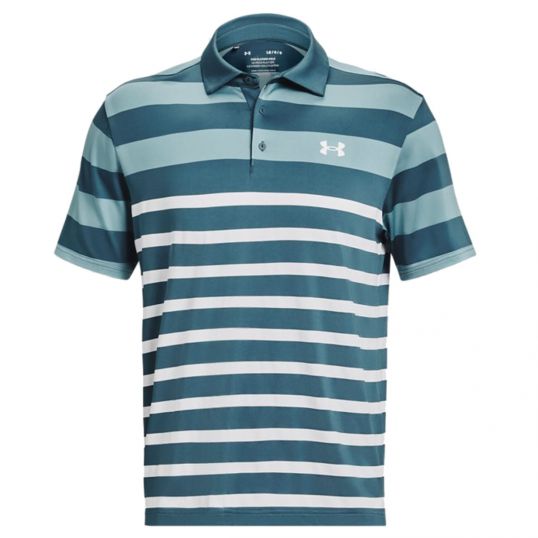 Playoff 3.0 Stripe Polo Blue