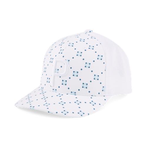 Rochester P Cap White/Aqua