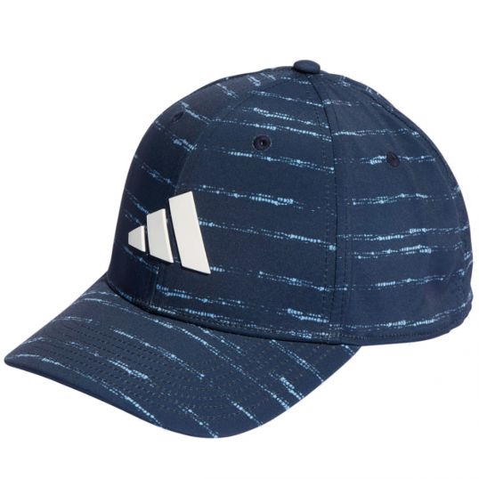 Tour Print Snap Cap Navy