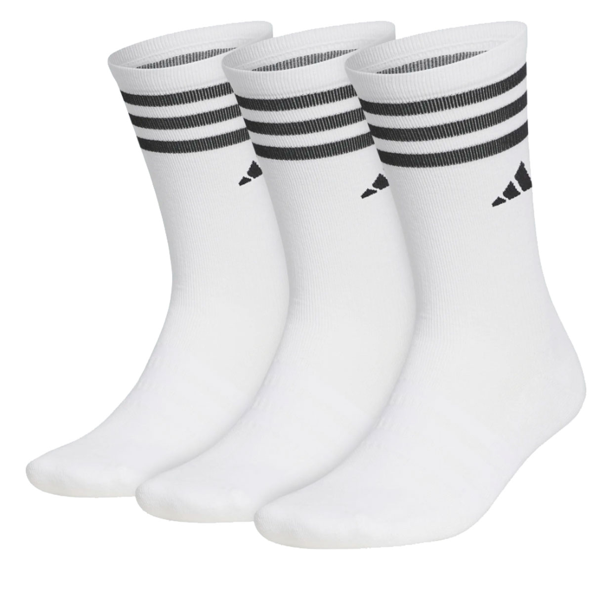 Product Image for 3 Pack Crew Socks White
