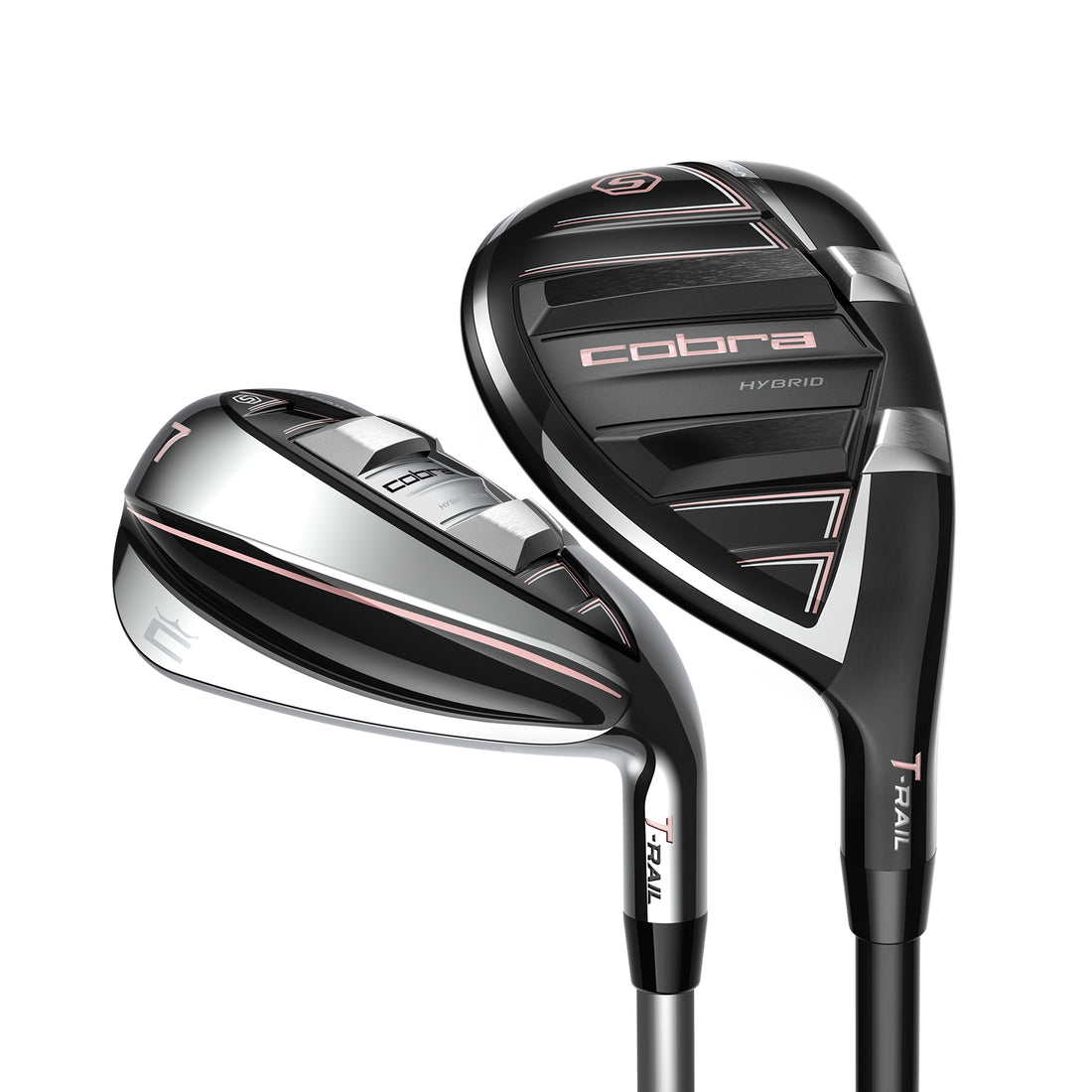 Product Image for Cobra T-Rail Ladies Hybrid-Iron Golf Set Right Ladies Ultralite 5H,6-PW+SW
