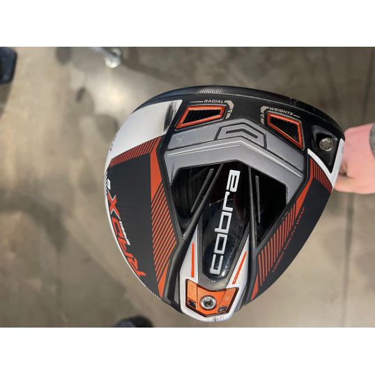 King RADSPEED XB Driver Season Opener White/Orange Right 10.5 Regular Mitsubishi Tensei AV Raw Orange 65 (Custom 24505) (Used - 2 Star)