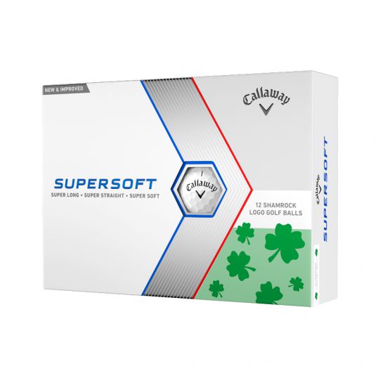 Supersoft Shamrock Golf Balls