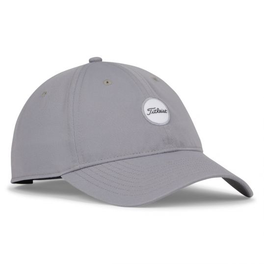 Montauk Lightweight Golf Cap Mens Adjustable Grey/White