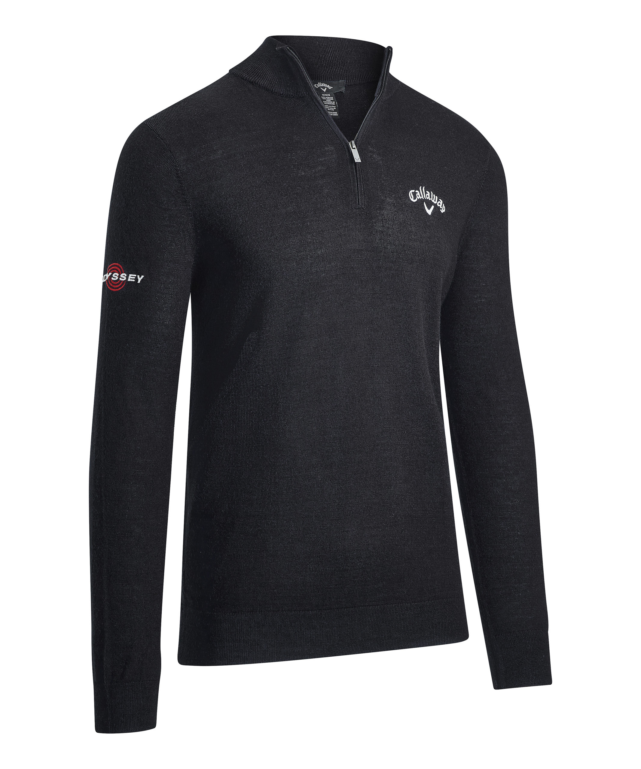 1 4 Zip Blended Merino Sweater Ink