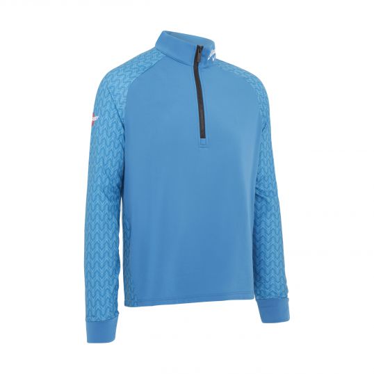 Odyssey Blocked Pullover Vallarta Blue