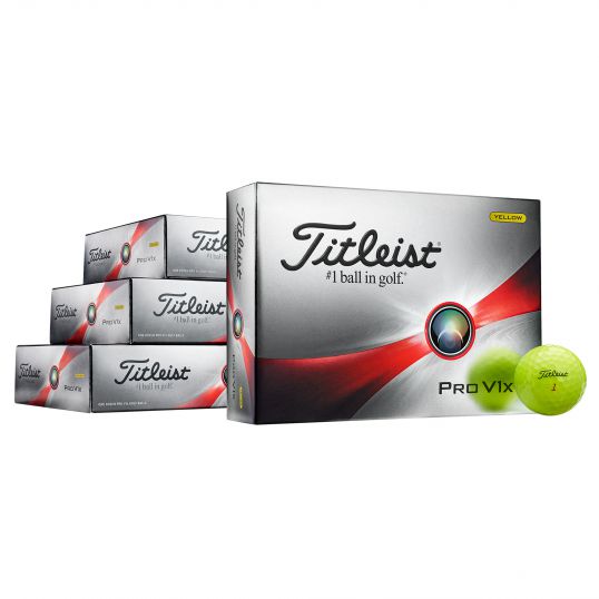 Pro V1x Yellow Golf Balls 4 Dozen for 3 Personalised