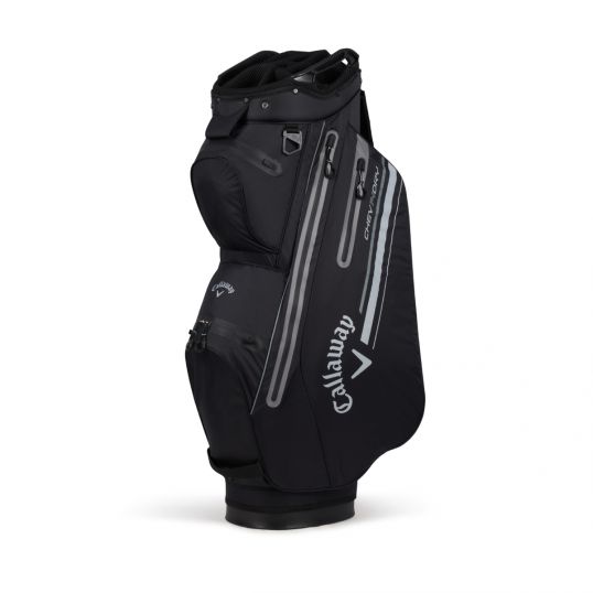 Chev Dry 14 Cart Bag Black/Gold