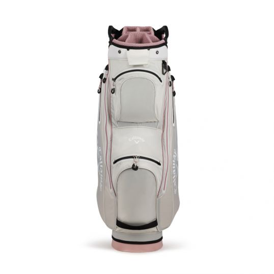 Chev Dry 14 Cart Bag Silver/Rose