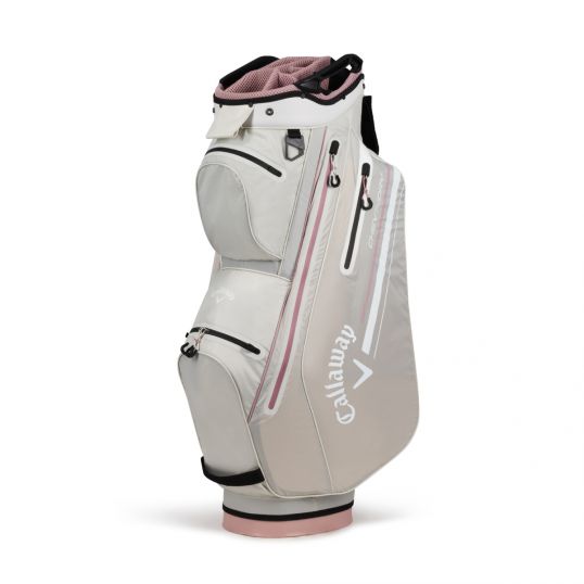 Chev Dry 14 Cart Bag Silver/Rose