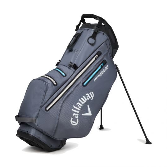 Fairway 14 HD Stand Bag Graphite/Electric Blue