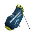 Fairway 14 HD Stand Bag Navy/Florescent Yellow