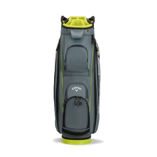 Chev 14+ Cart Bag Charcoal/Florescent Yellow
