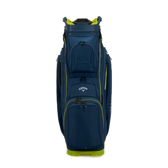 Org 14 Cart Bag Navy/Florescent Yellow