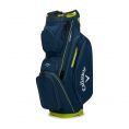 Org 14 Cart Bag Navy/Florescent Yellow