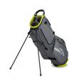 Chev Dry Stand Bag Charcoal/Florescent Yellow