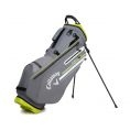 Chev Dry Stand Bag Charcoal/Florescent Yellow