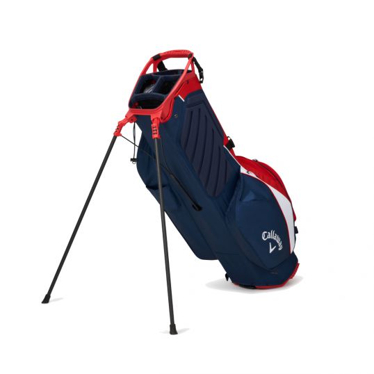 Hyper Lite Zero Double Strap Stand Bag Red/White/Navy