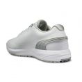Alphacat Nitro Mens Golf Shoes Blue/White/Silver Mens UK 9.5 Standard White/High Rise/Silver