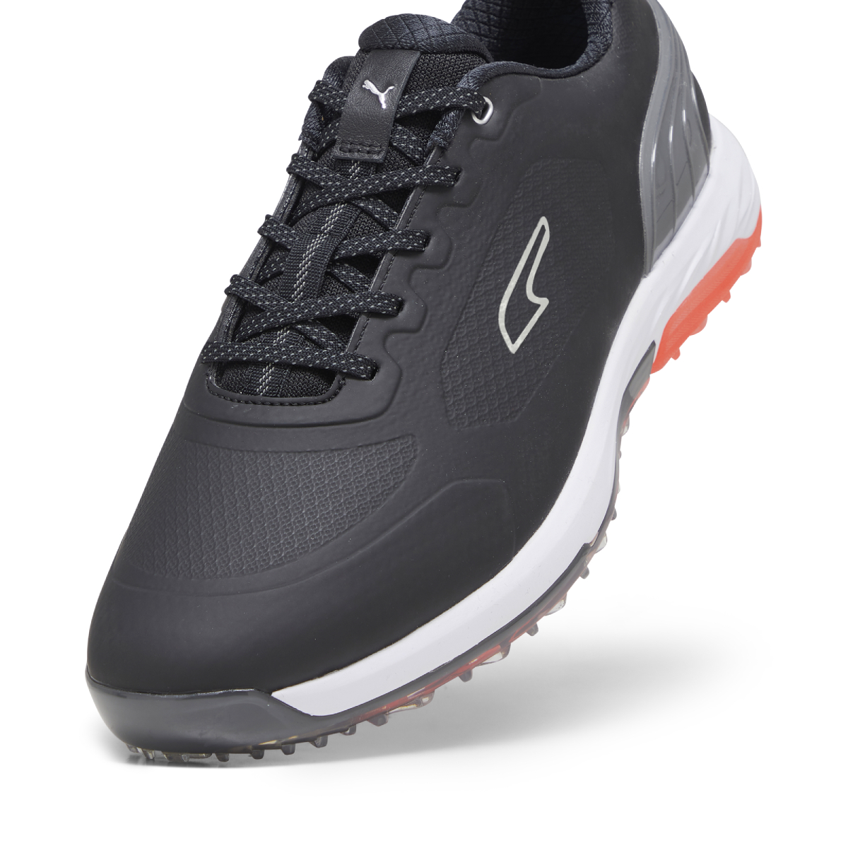 Product Image for Alphacat Nitro Mens Golf Shoes Black/Grey/Red Mens UK 10.5 Standard Black/Grey/Red