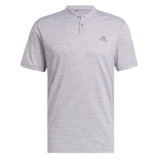 Textured Stripe Polo Grey Three/White