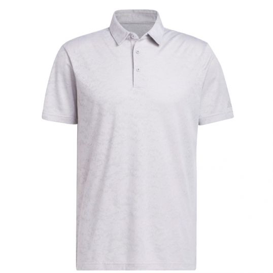 Textured Polo White/Grey Two