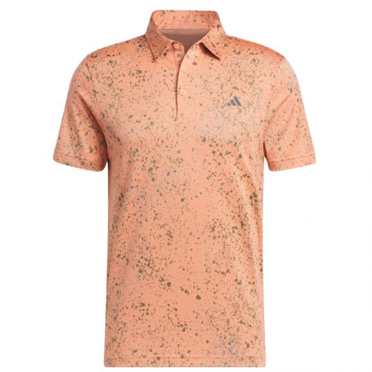 Jacquard Polo Coral Fusion/Olive Strata/Grey Three