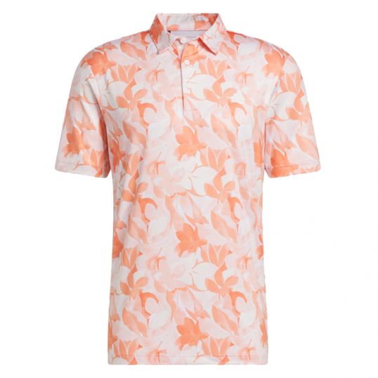 Floral Polo Coral Fusion/Panton/White