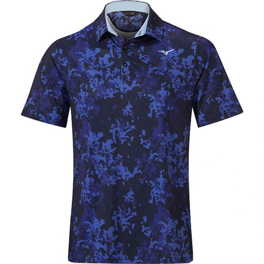 Floral Polo Deep Navy