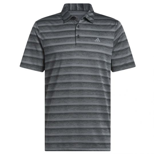 Clear Stripe Polo Black/Grey Four